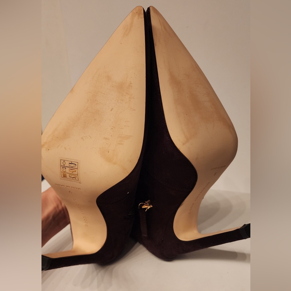 GOOD AMERICAN Womens ICON 110 SUEDE BOOTIE Brown Size 9 - Picture 9 of 12
